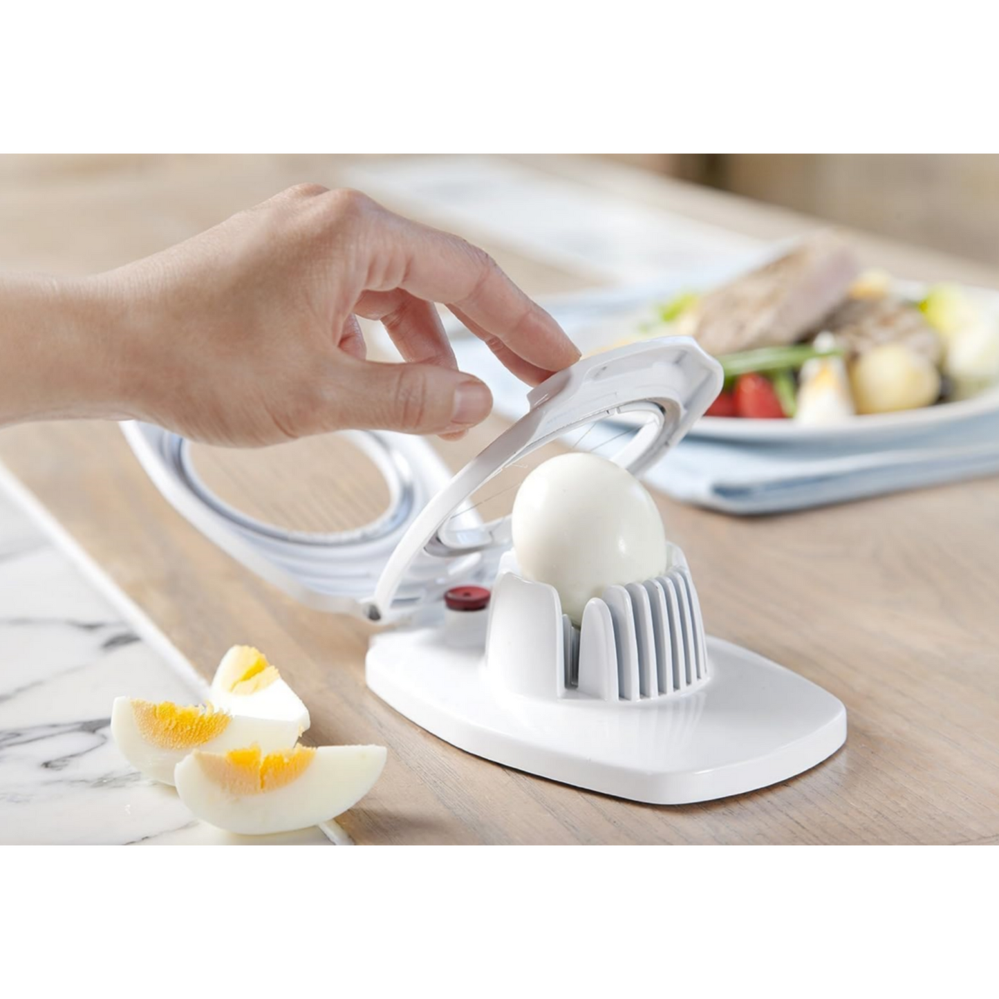 Multi‑Purpose Egg Slicer & Wedger