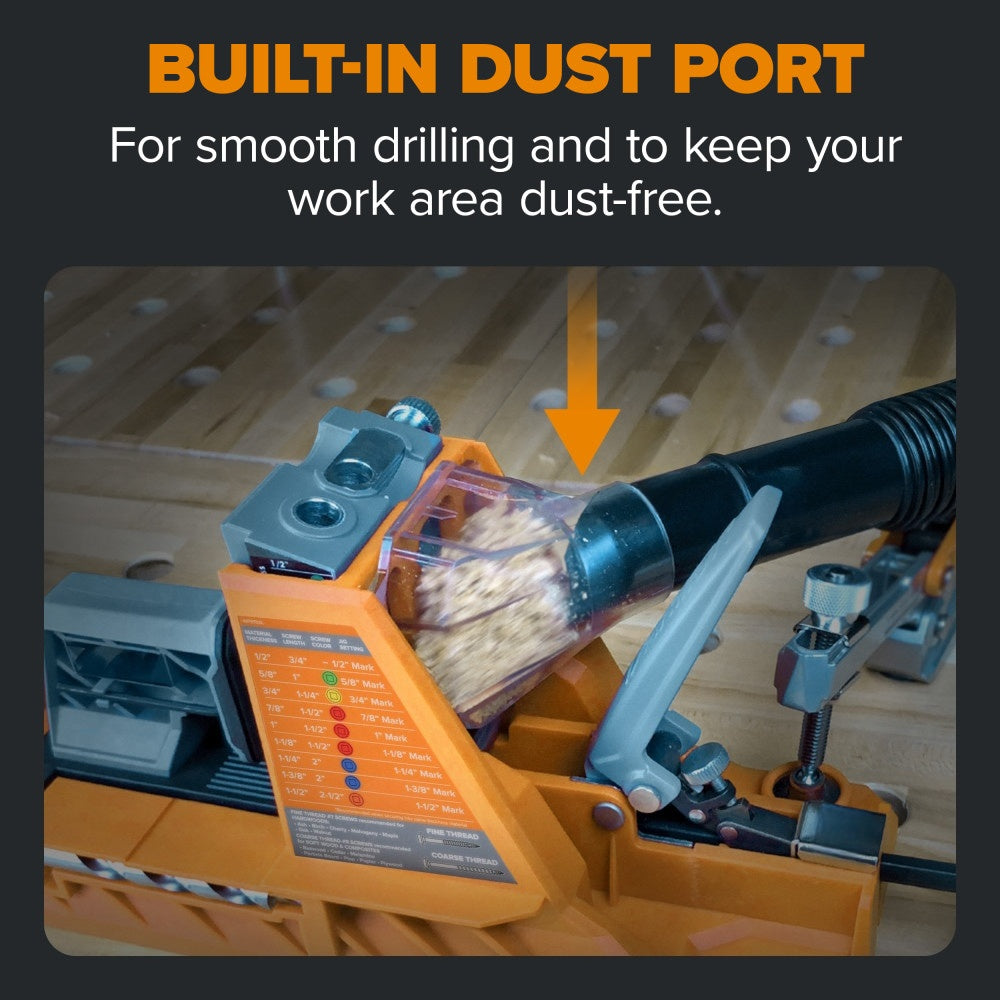 The Pocket Hole System That Thinks for You. Drop in Your Wood. Start Drilling.