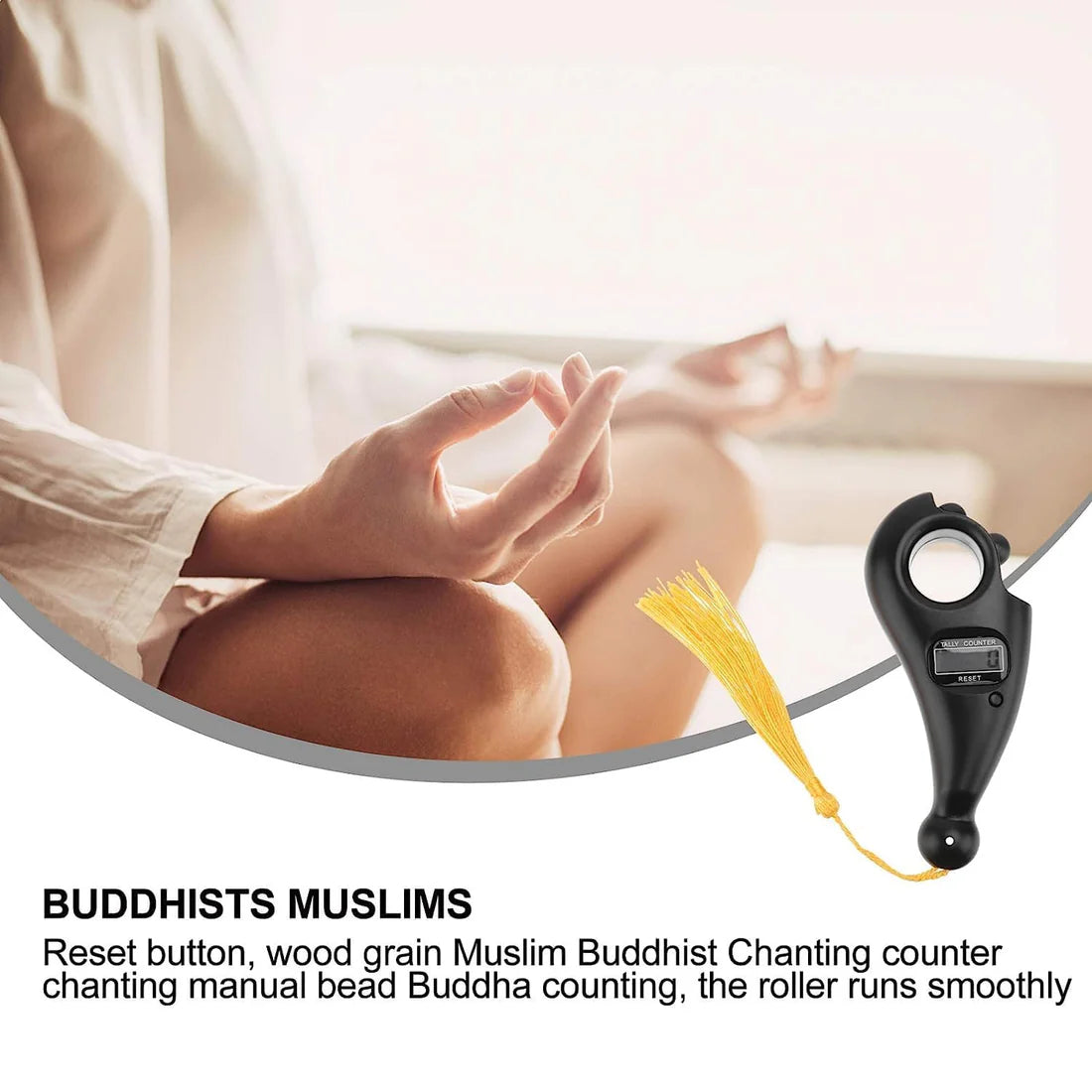 Convenient electronic prayer beads