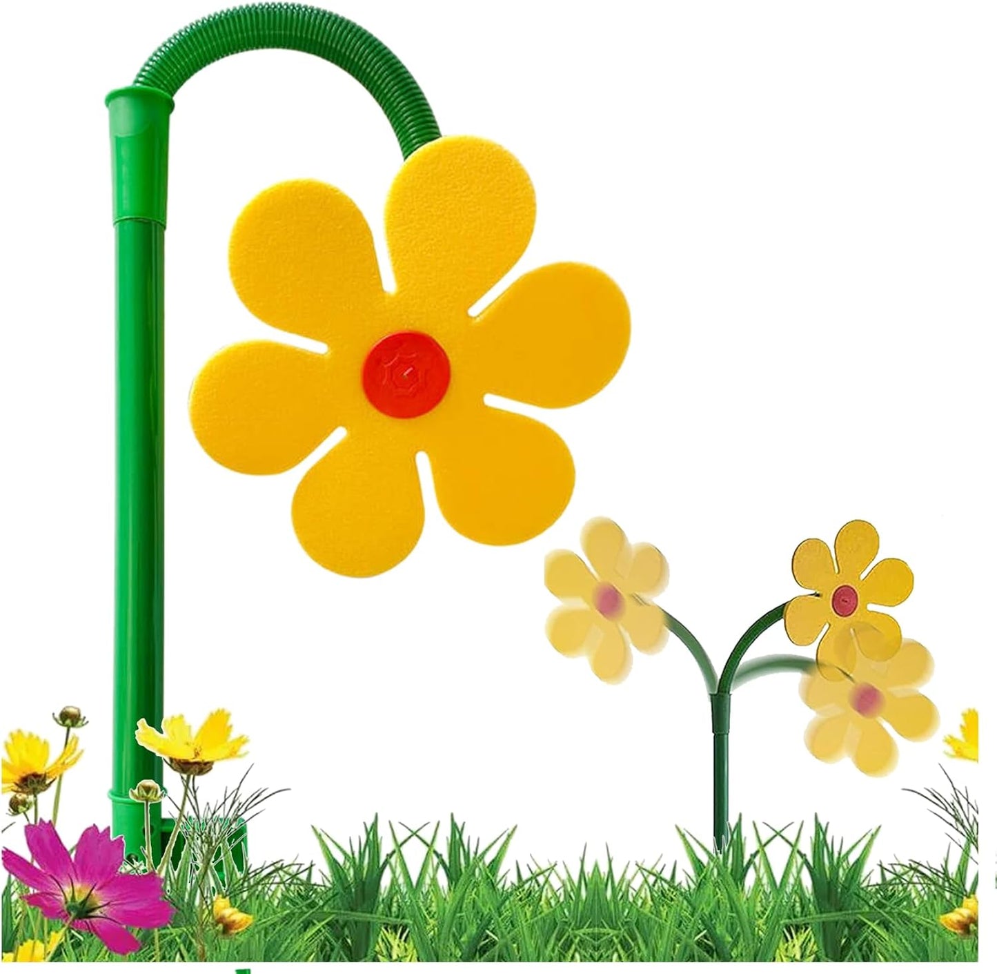 Dancing Sunflower Sprinkler – No Batteries, Just Crazy Fun