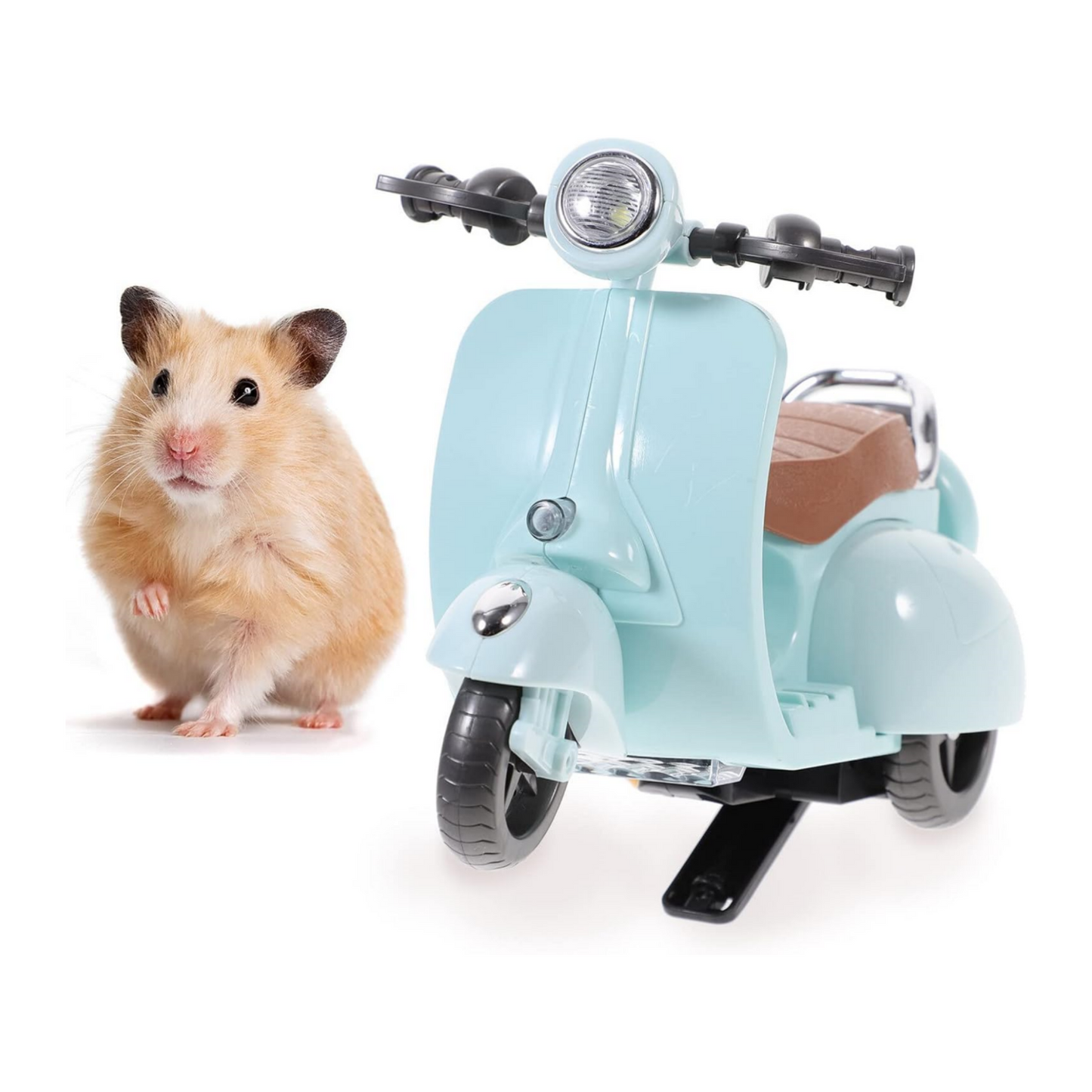 Hamster Motorcycle Toy with Music & Motion