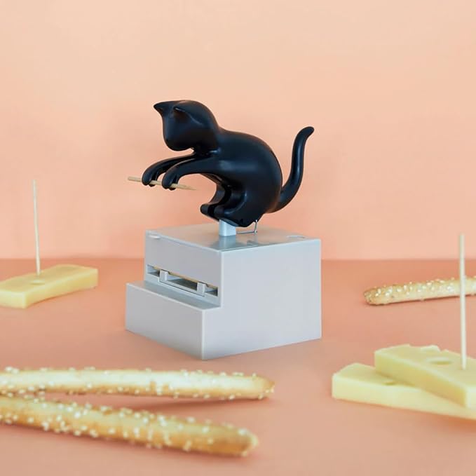 No More Messy Toothpicks – Cute Cat-Shaped Dispenser for Kitchen & Dining