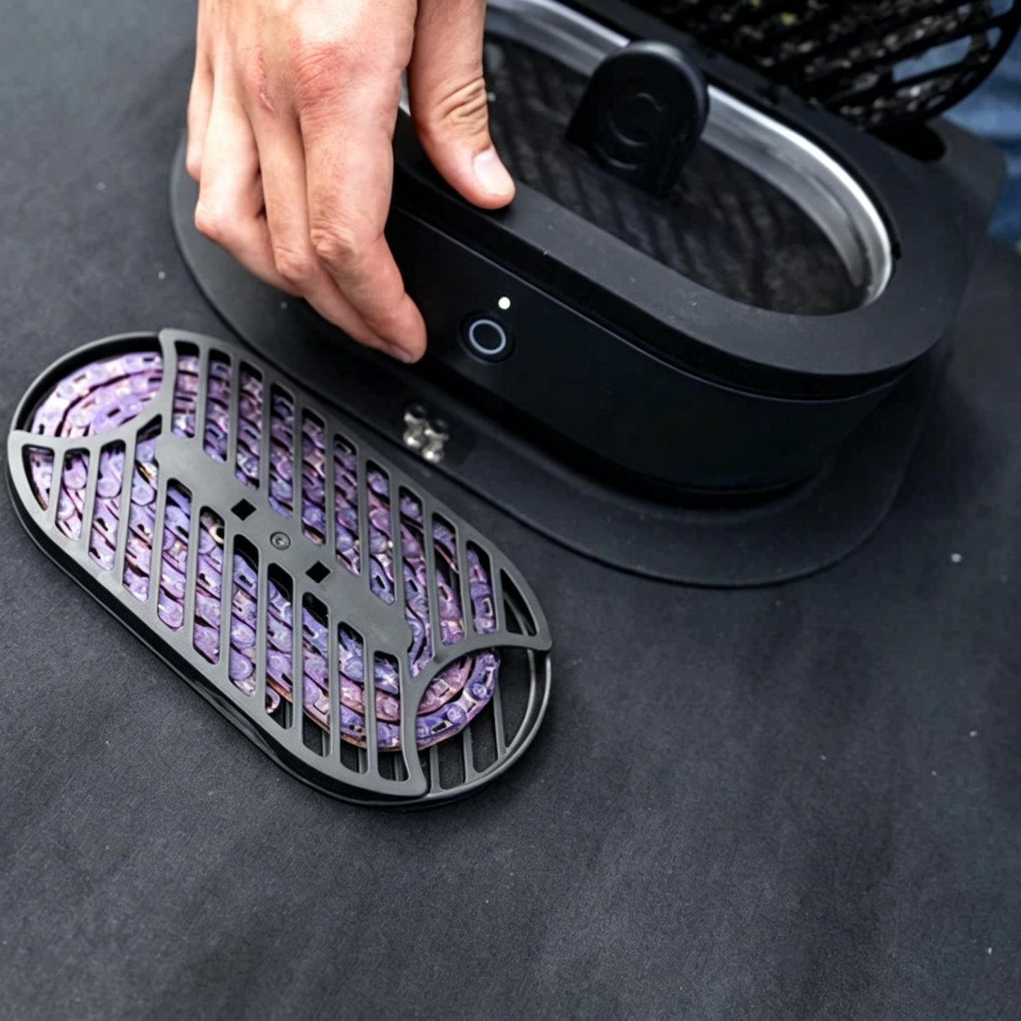 Automatic Bike Chain Waxing System