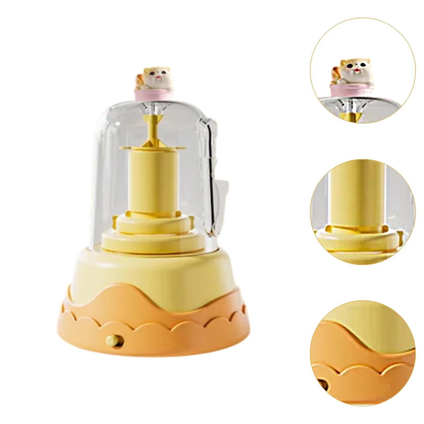 Kids Electric Pottery Wheel – Portable USB Clay Art Toy