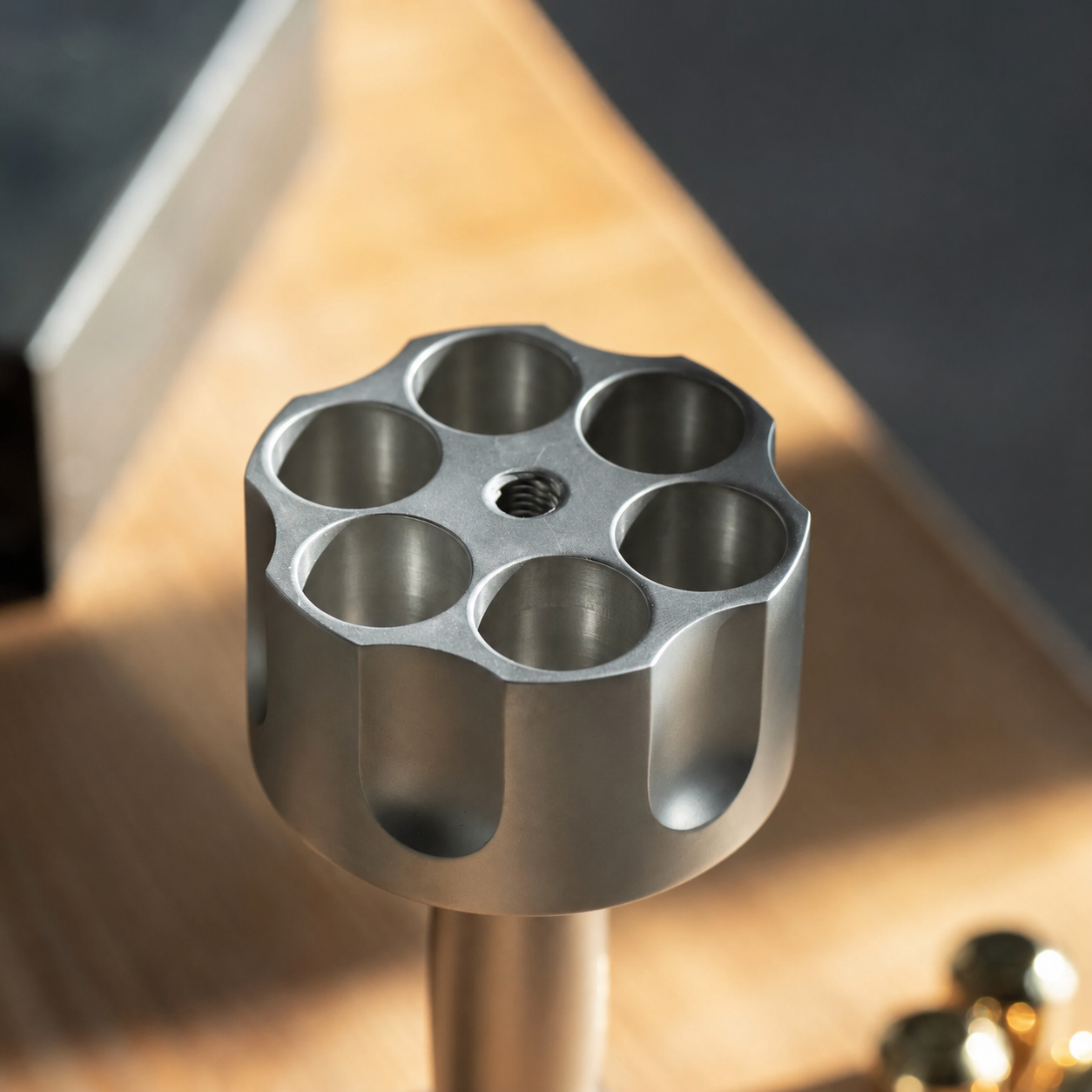 Revolver Adjustable Stainless Steel Dumbbell