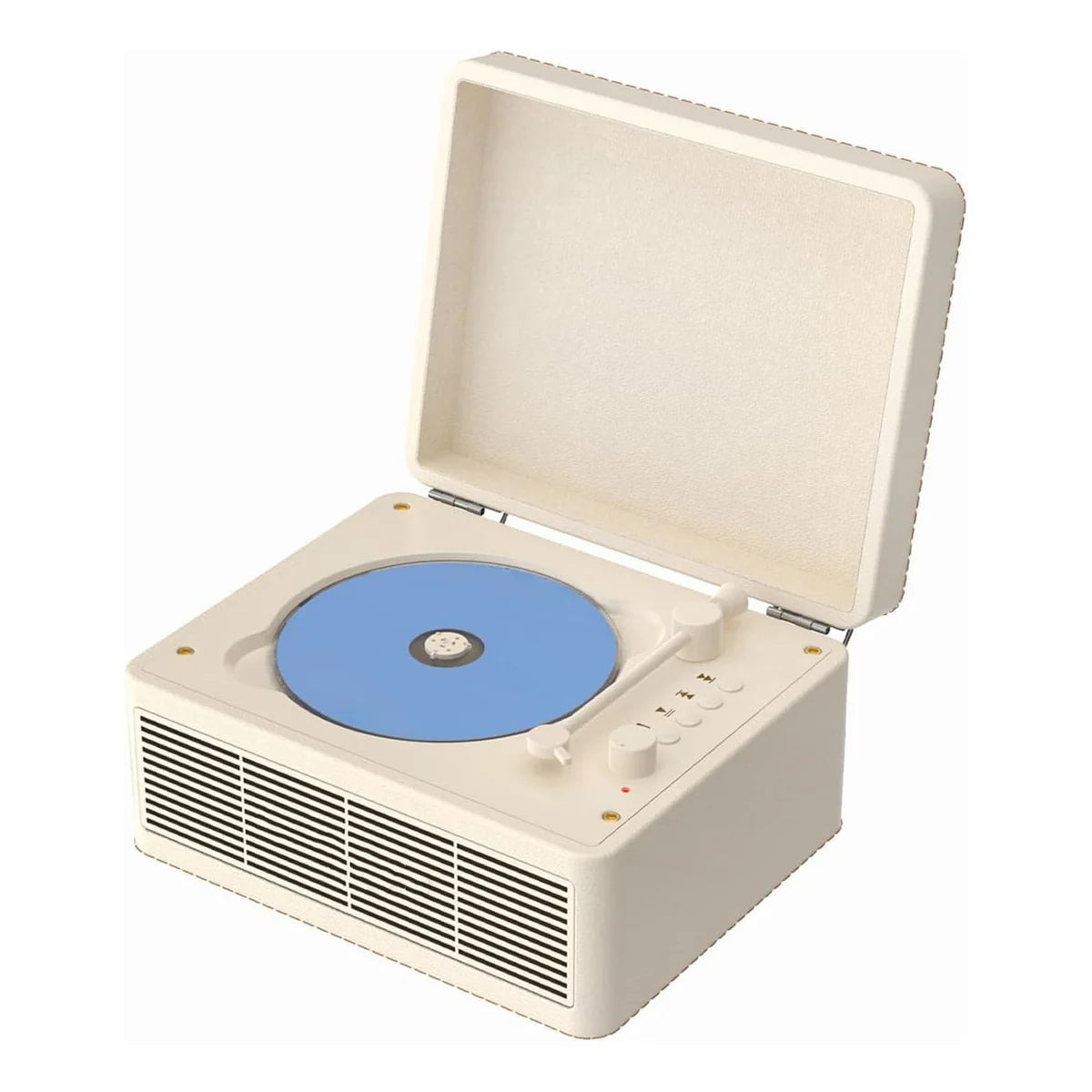 RETRO SUITCASE CD PLAYER – Bluetooth 5.2, 2000mAh Battery, Vintage Style