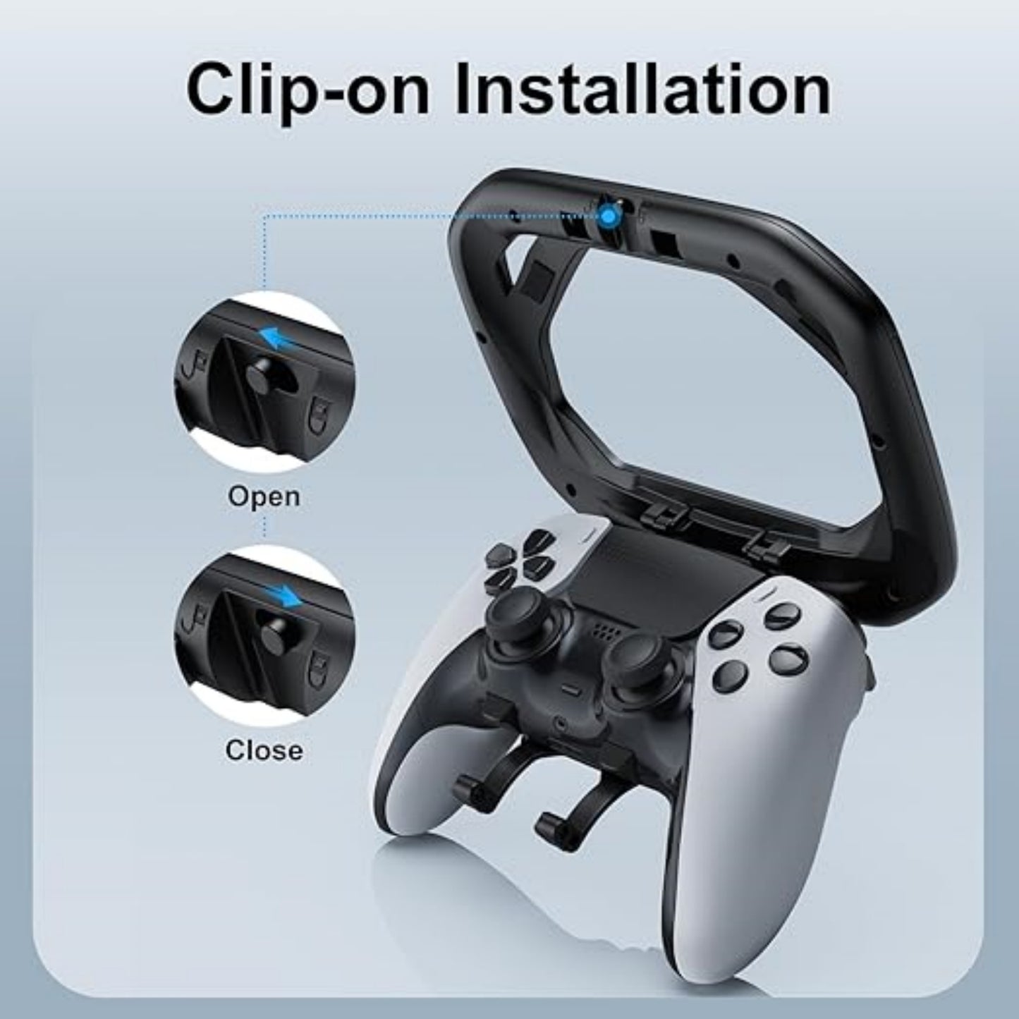 Feel Every Turn – PS5 Racing Wheel Attachment