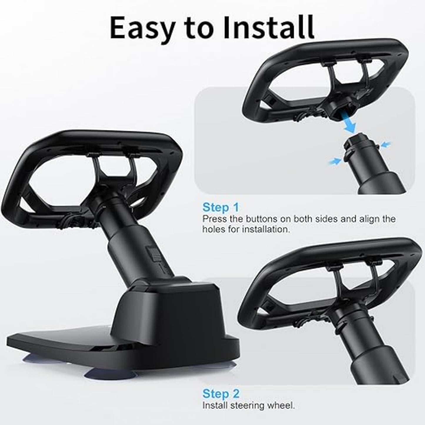 Feel Every Turn – PS5 Racing Wheel Attachment
