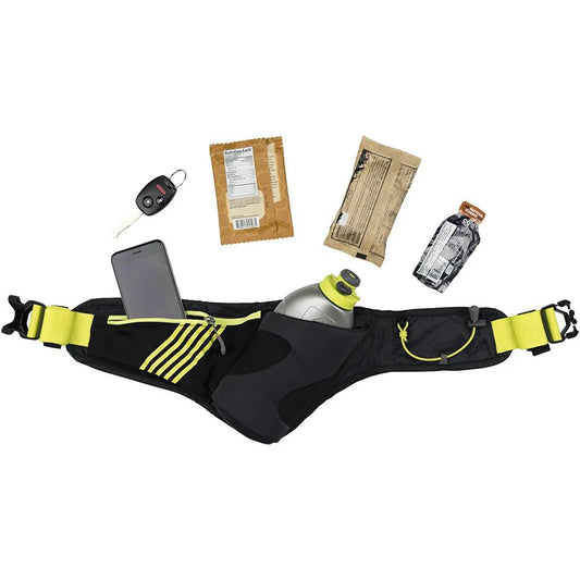 Running Hydration Belt with Quick-Access Water Bottle