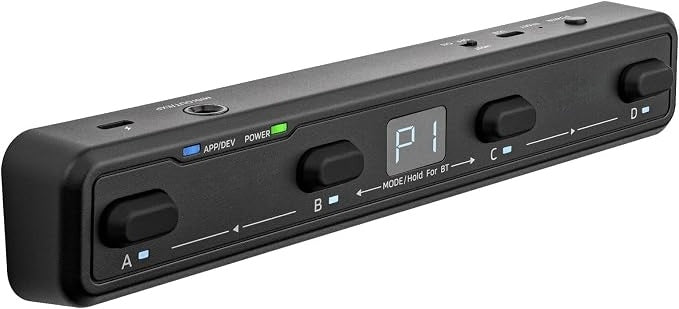 One Stomp. 16 Commands. Pocket‑Sized. Stage‑Ready.