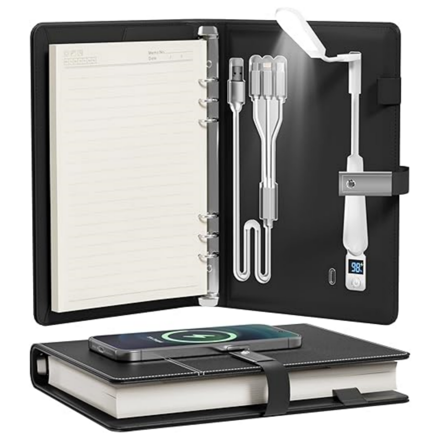 Charge & Write Anywhere – 2026 Planner with Power Bank & Wireless Charger