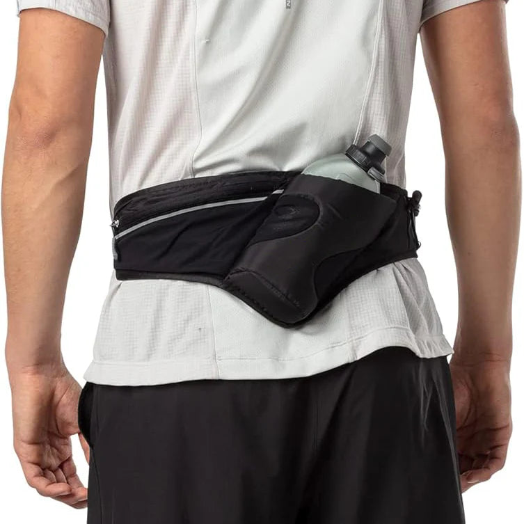 Running Hydration Belt with Quick-Access Water Bottle