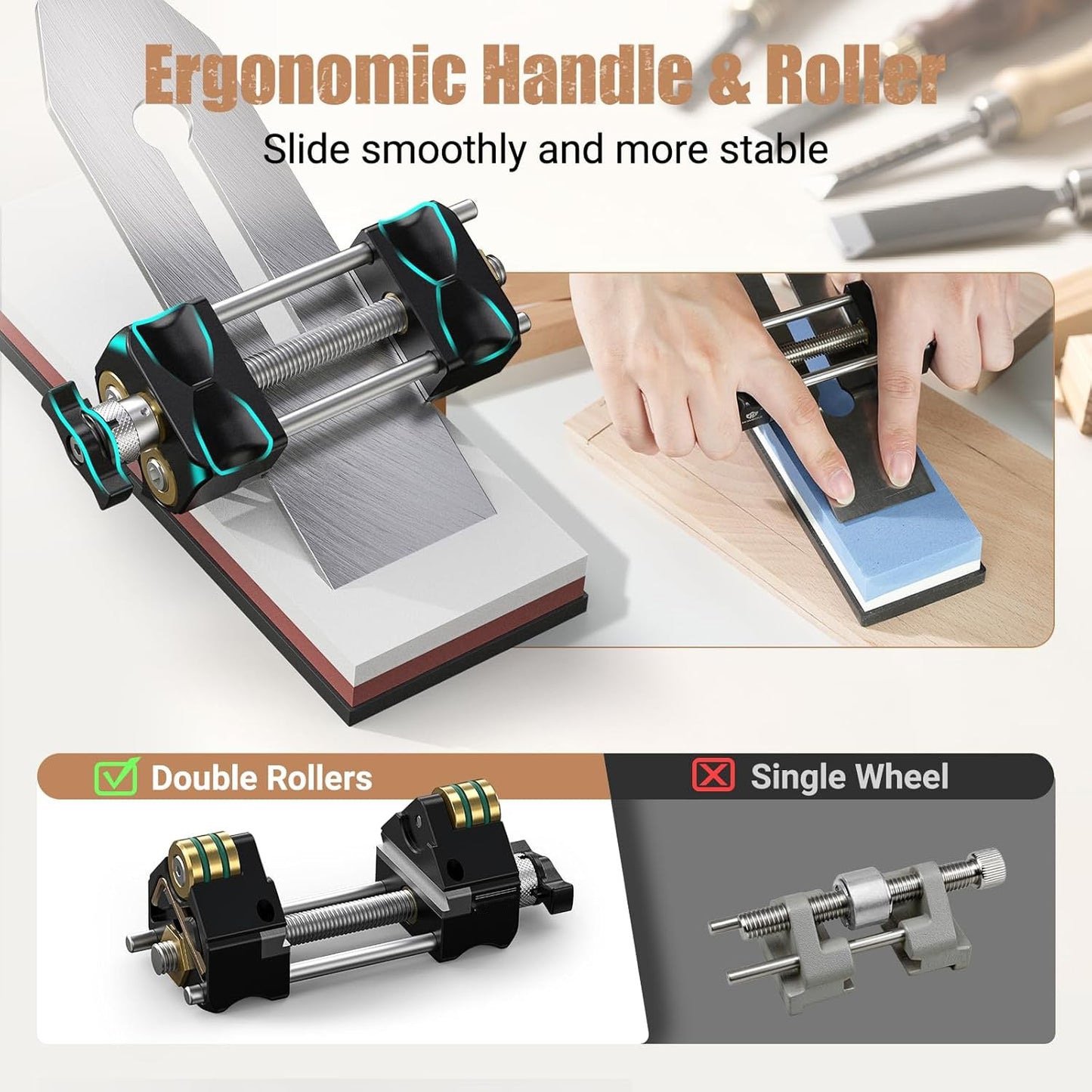 Chisel & Plane Sharpening Jig Set