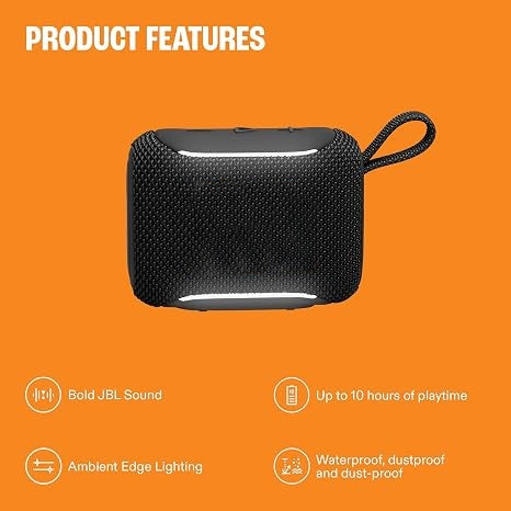 POCKET‑SIZED POWERHOUSE – 4.8W, IP68, 10‑Hour Battery, Ambient Light