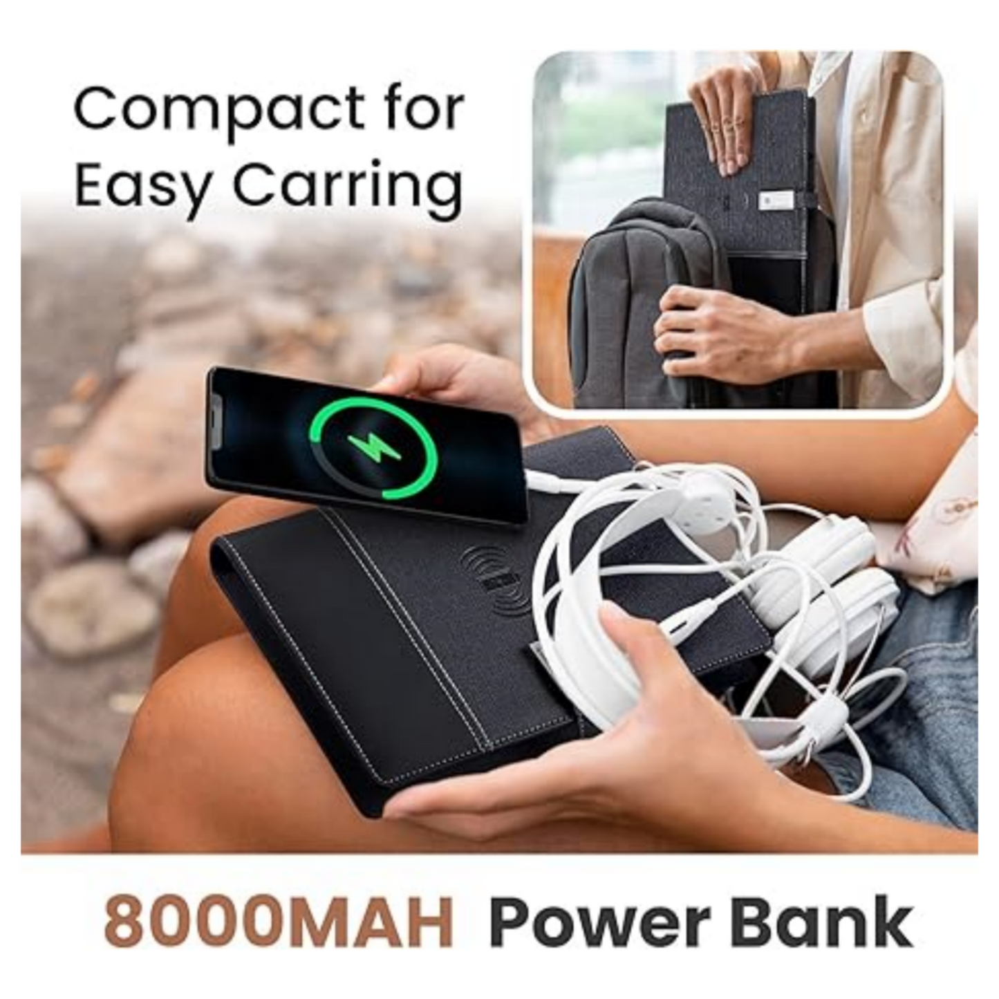 Charge & Write Anywhere – 2026 Planner with Power Bank & Wireless Charger