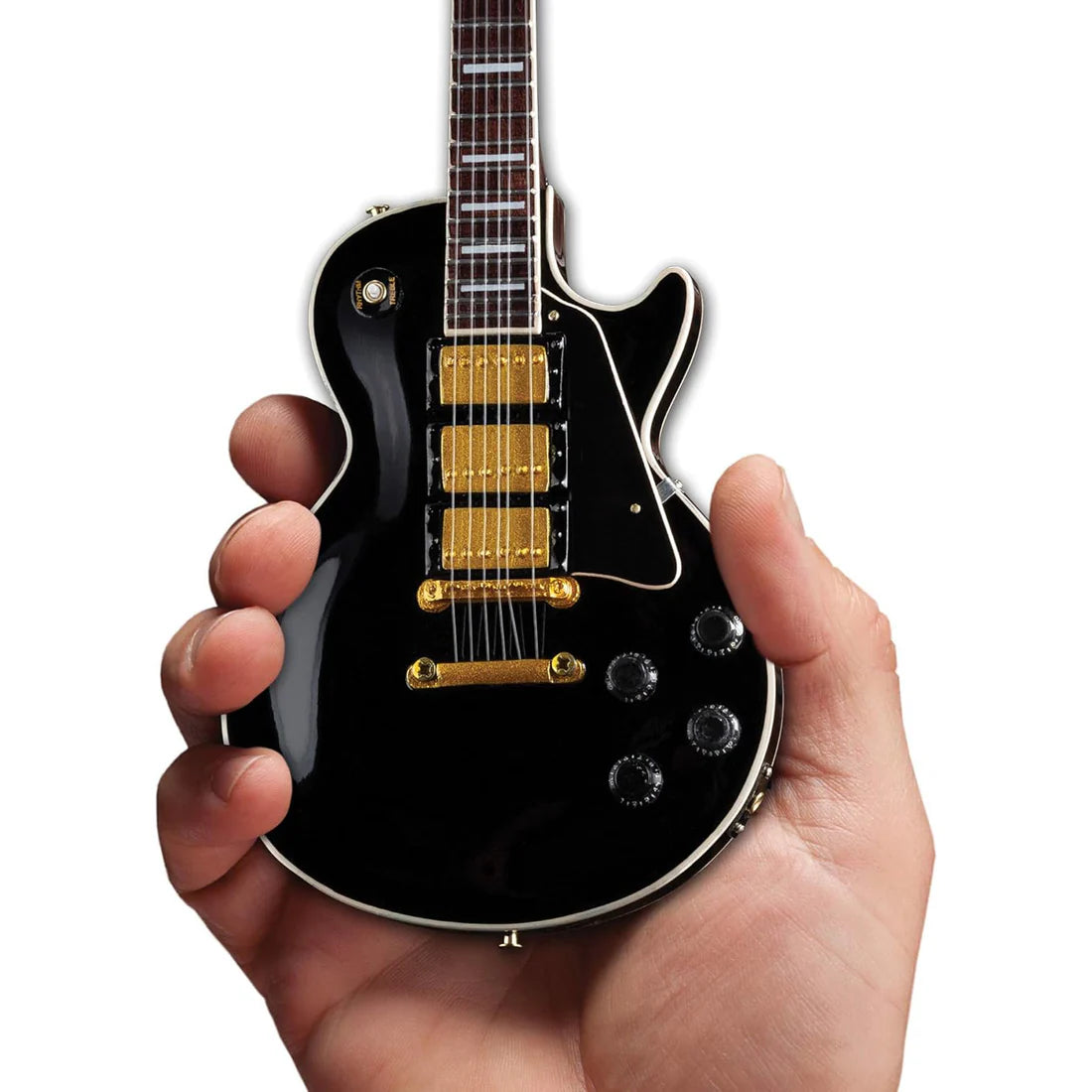 Mini Electric Guitar Body Model – Handmade Wooden Collectible Replica