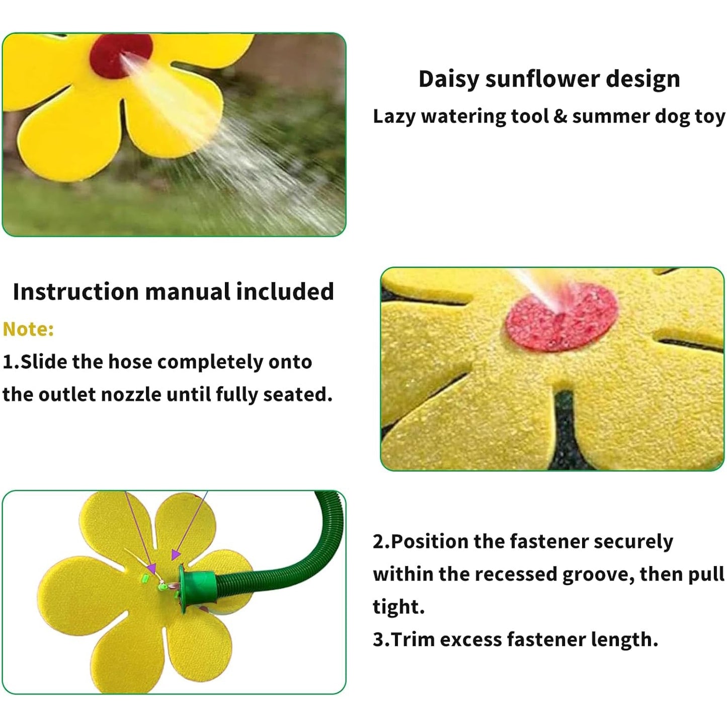 Dancing Daisy Lawn Sprinkler