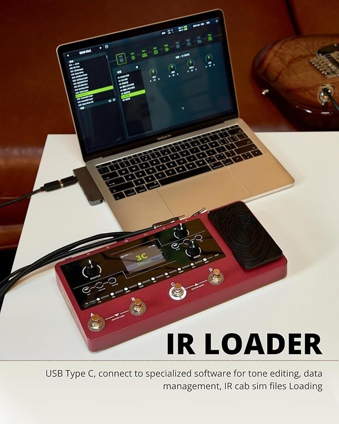 200 Tones, 55 Amps, 9 Hours of Freedom. Your Entire Rig in One Pedal.
