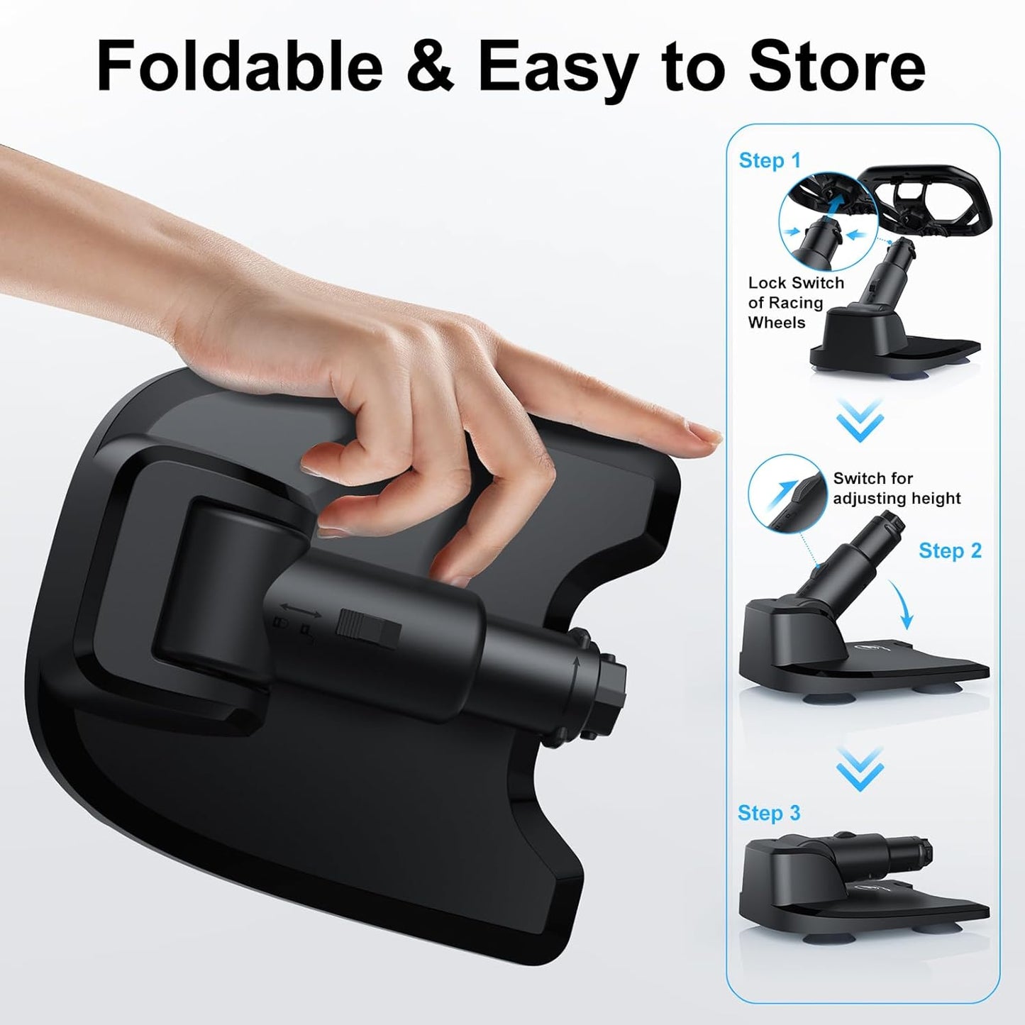 Feel Every Turn – PS5 Racing Wheel Attachment