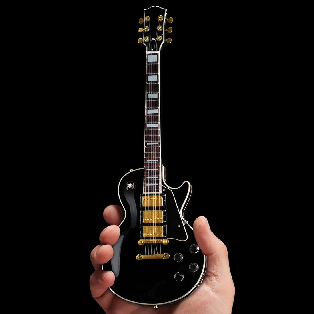 Mini Electric Guitar Body Model – Handmade Wooden Collectible Replica