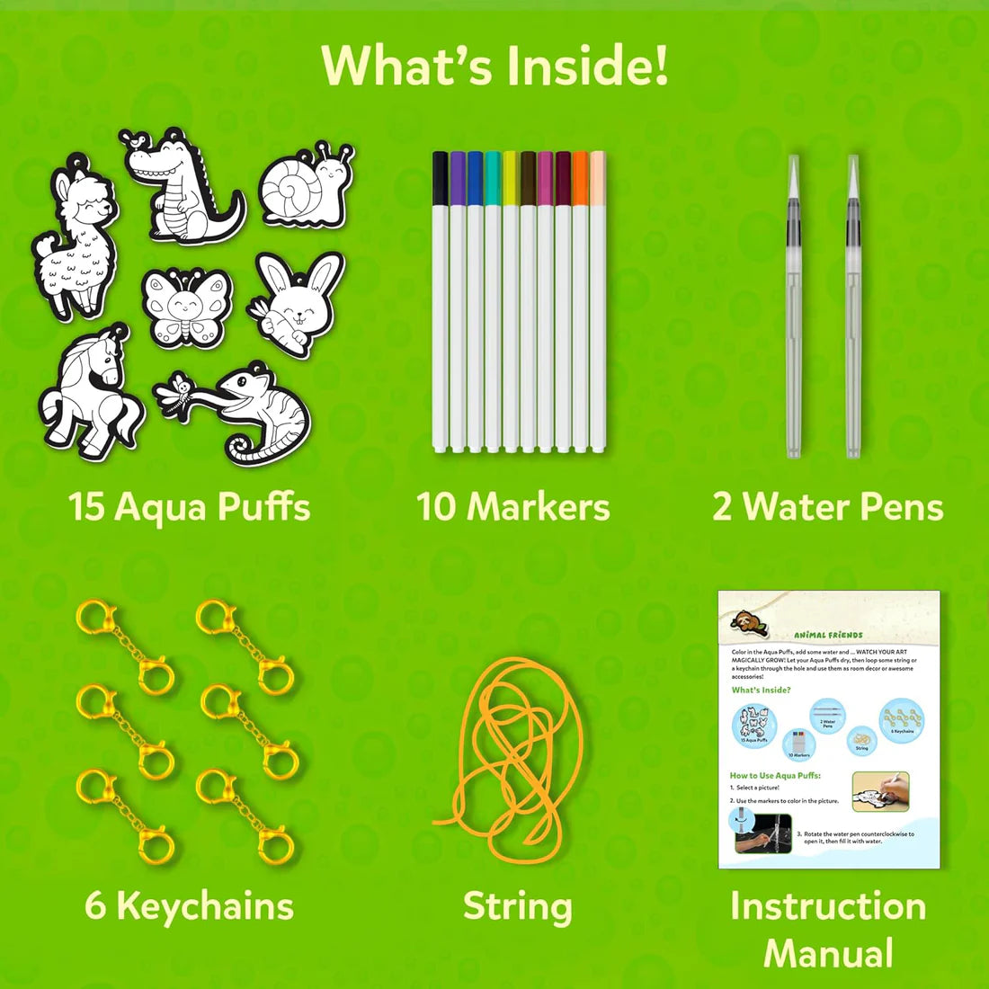 3D Animal Art Kit for Kids