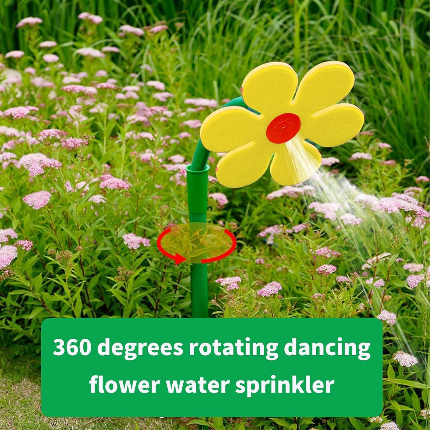 Dancing Daisy Lawn Sprinkler