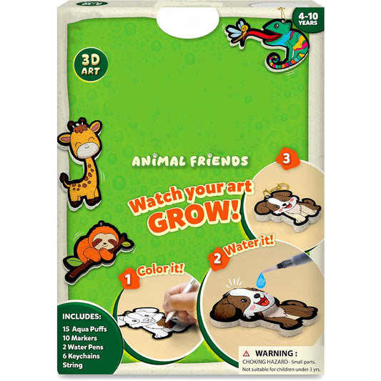 3D Animal Art Kit for Kids