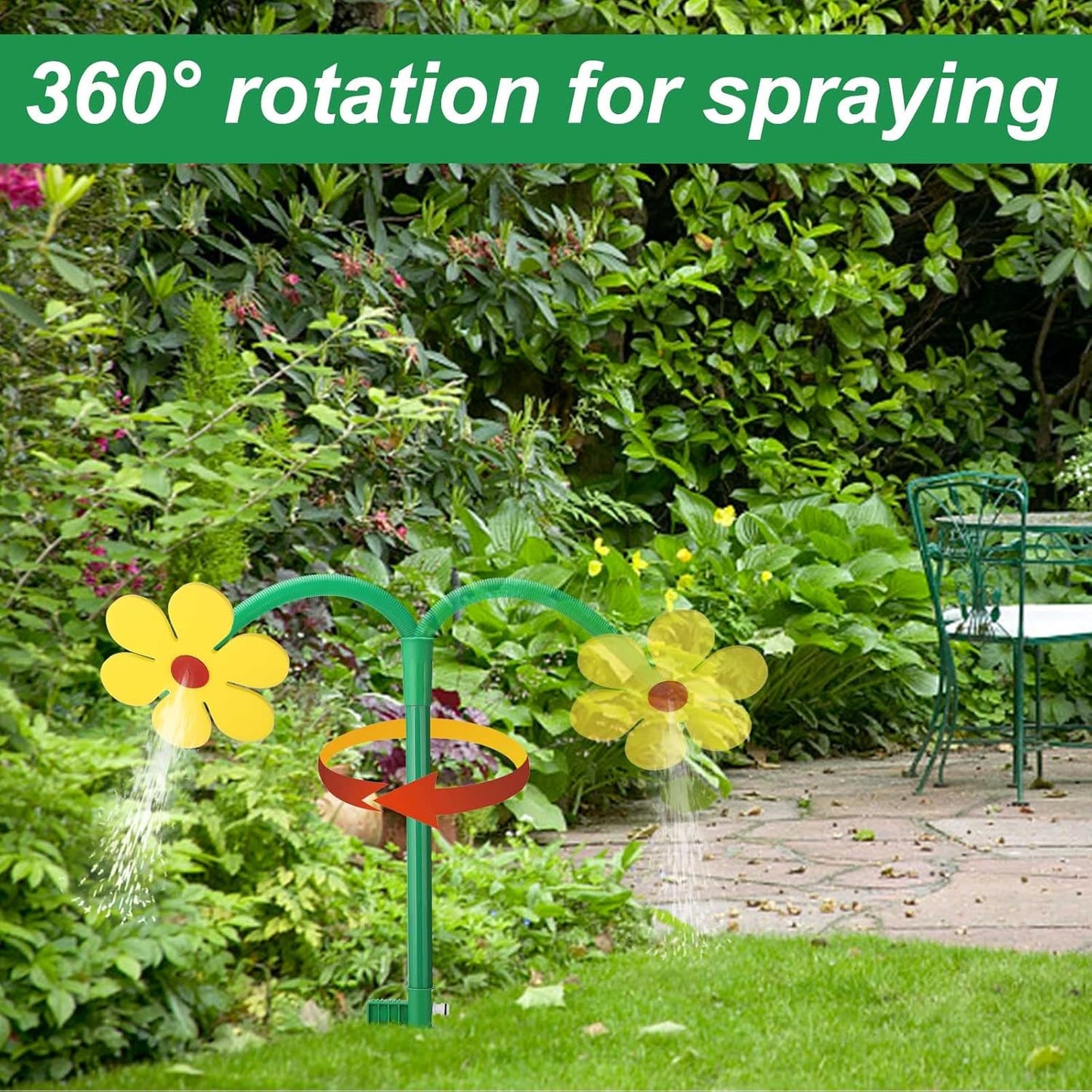 Dancing Daisy Lawn Sprinkler