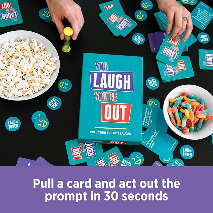 Laugh-Proof Family Party Game – For Anyone Who Can't Keep a Straight Face