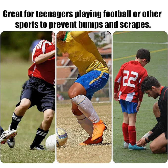 Ultra-Light Carbon Fiber Shin Guards – Flexible Protective Soccer Shin Pads