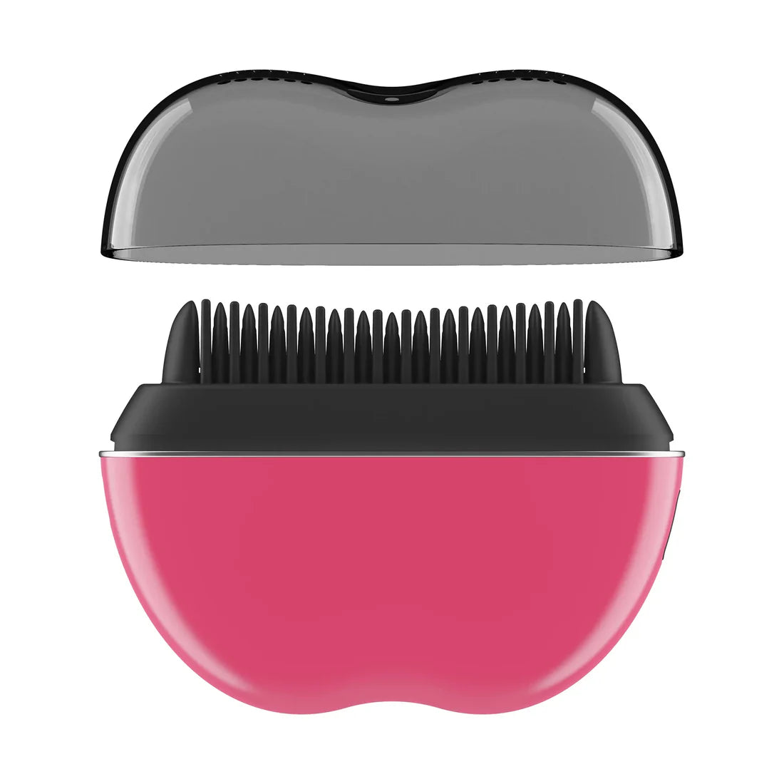 Cordless Heated Brush – Portable Ceramic Ionic Styling Tool