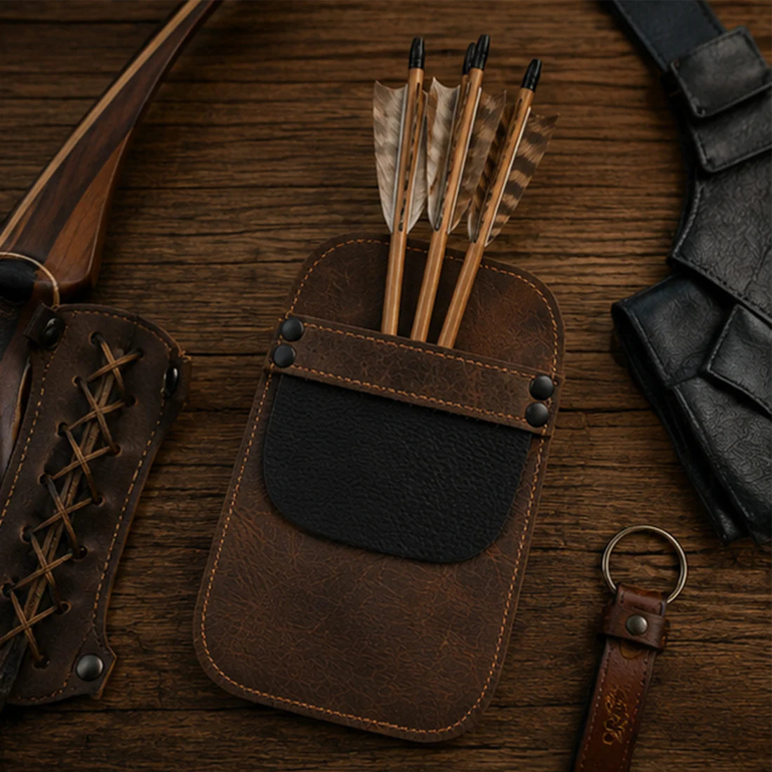 Shatterproof arrow pocket quiver