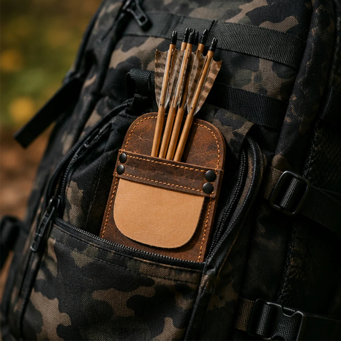 Shatterproof arrow pocket quiver