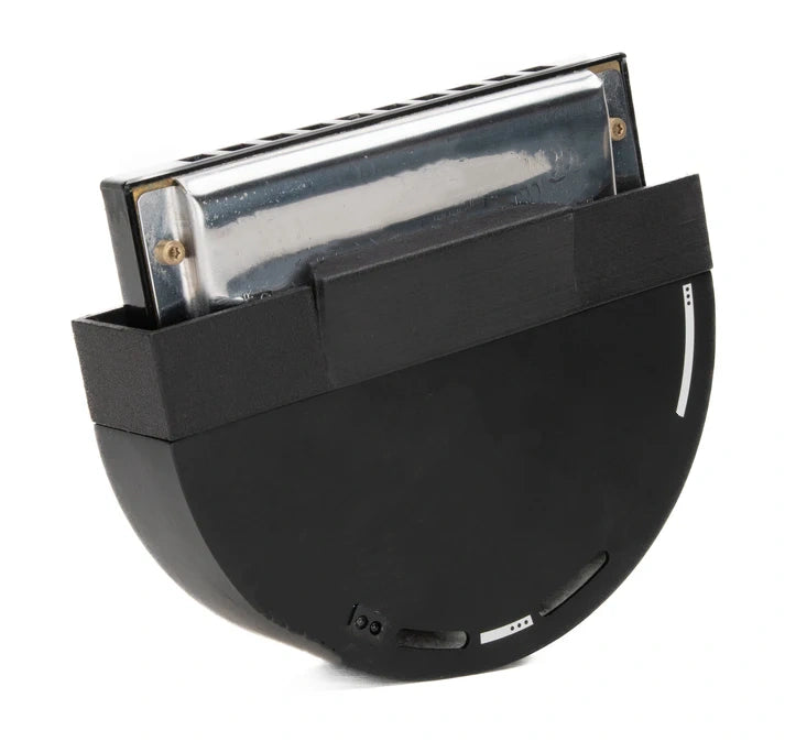 THE FEEDBACK-KILLER HARP MIC – 76hr Battery, Built-In Wah, Plug & Play