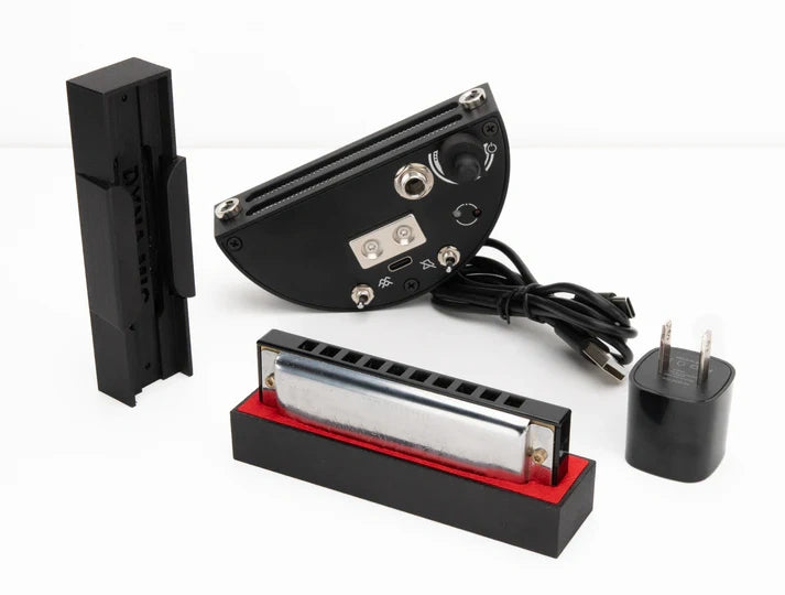 THE FEEDBACK-KILLER HARP MIC – 76hr Battery, Built-In Wah, Plug & Play