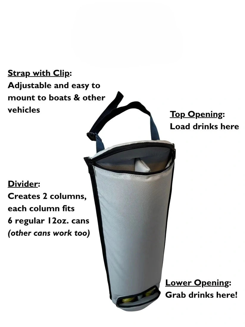 Cold Drinks at Arm’s Reach. Without Leaving the Water.