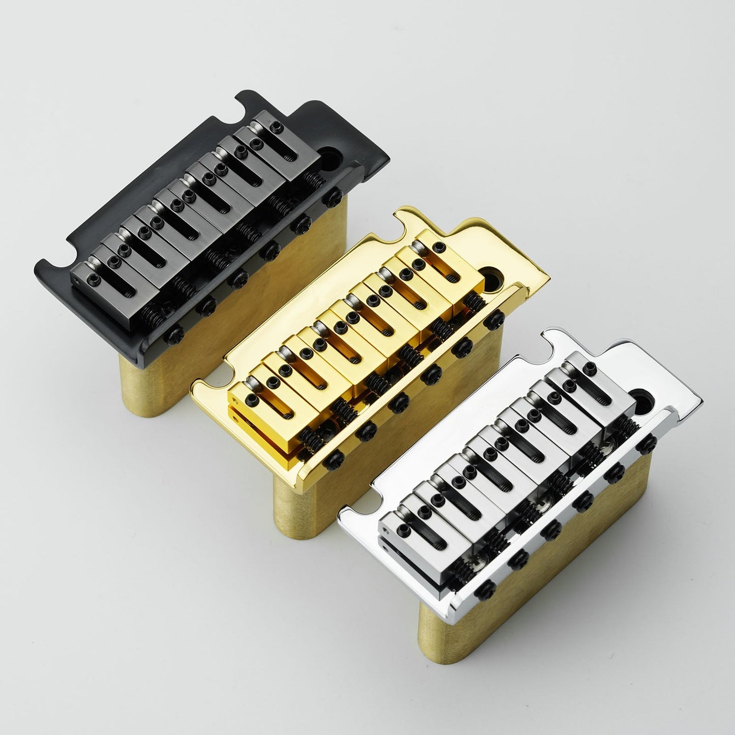 2‑POINT LOCKING STUD BRIDGE – Max Sustain, Zero Tuning Drift
