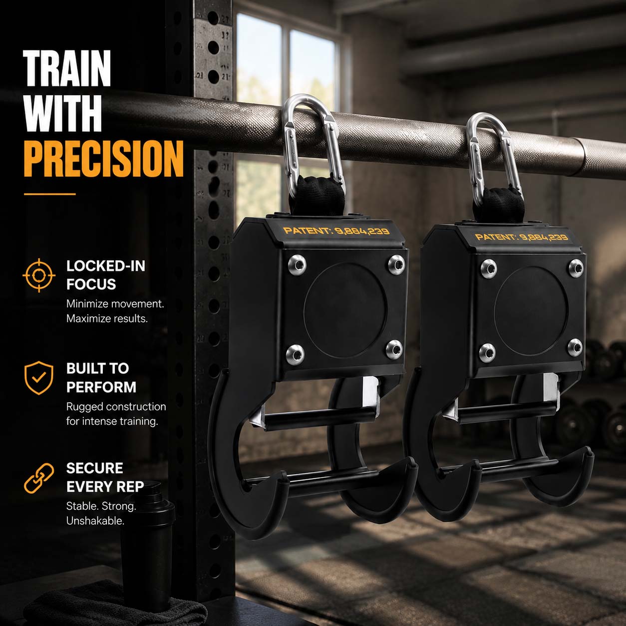 Adjustable Dumbbell Safety Support System