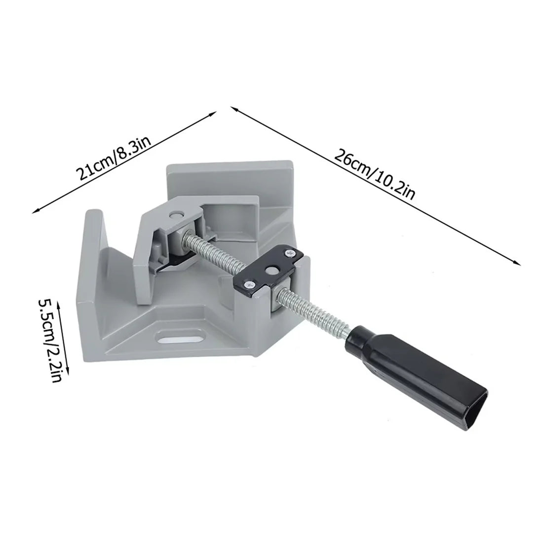 Dual-axis welding clamp