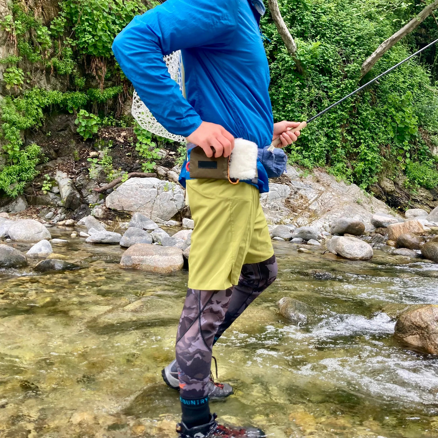 Ultralight Minimalist Backcountry Fly Fishing Pack