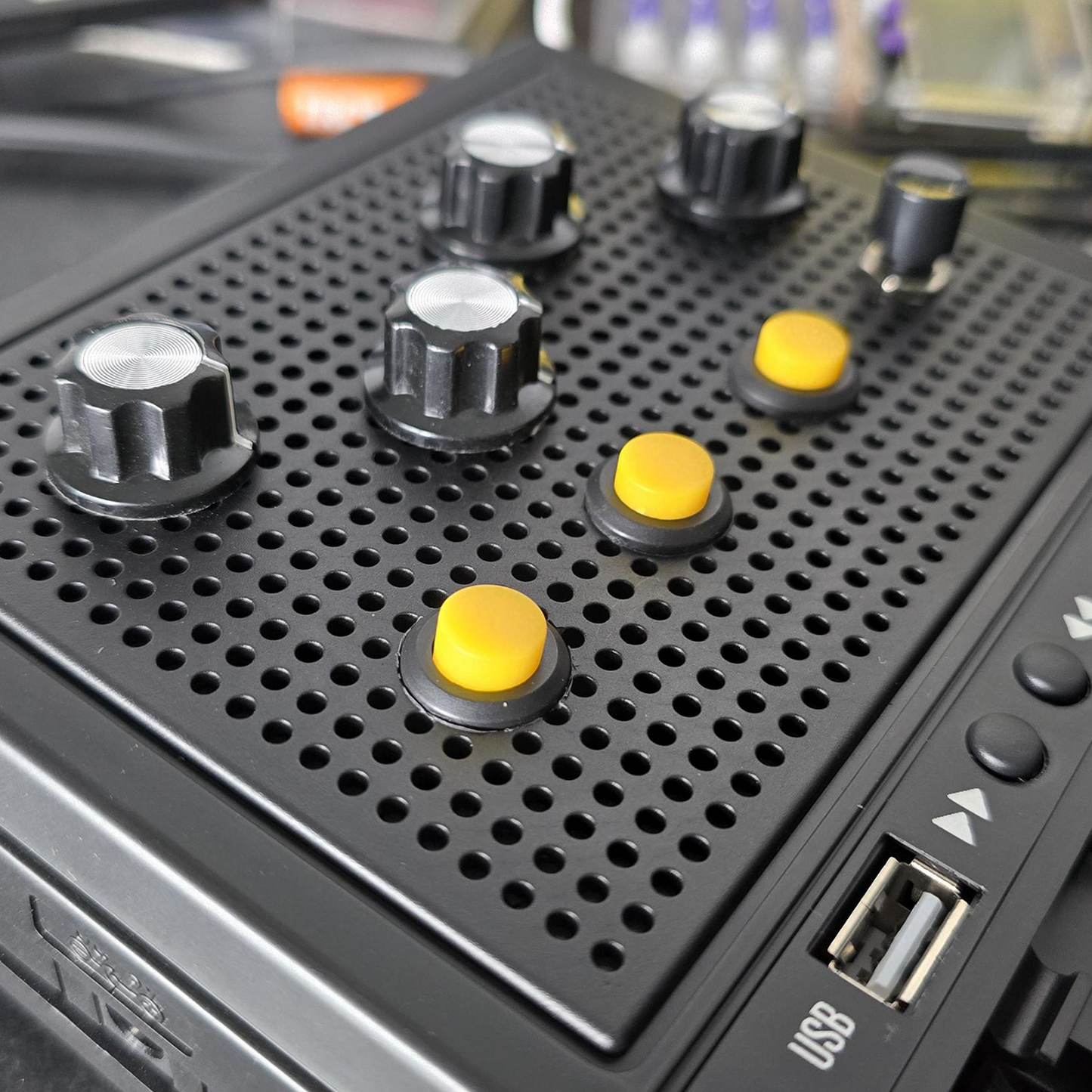4-Button Variable Speed Cassette Player Instrument Converter