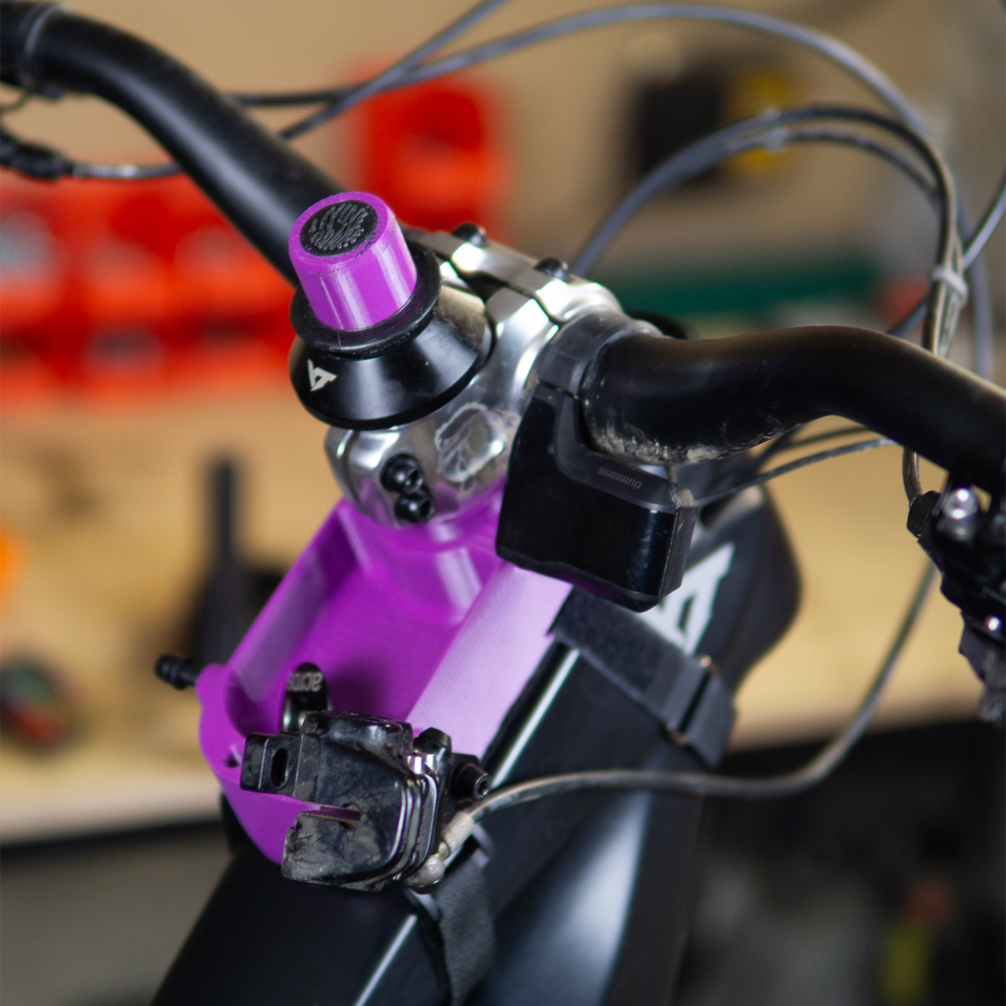 Compact Bike Fork & Handlebar Maintenance Mount