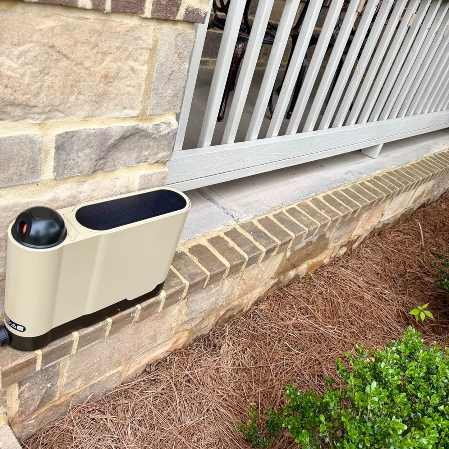 Smart Solar App-Controlled Lawn Sprinkler System with Weather Sensing Technology