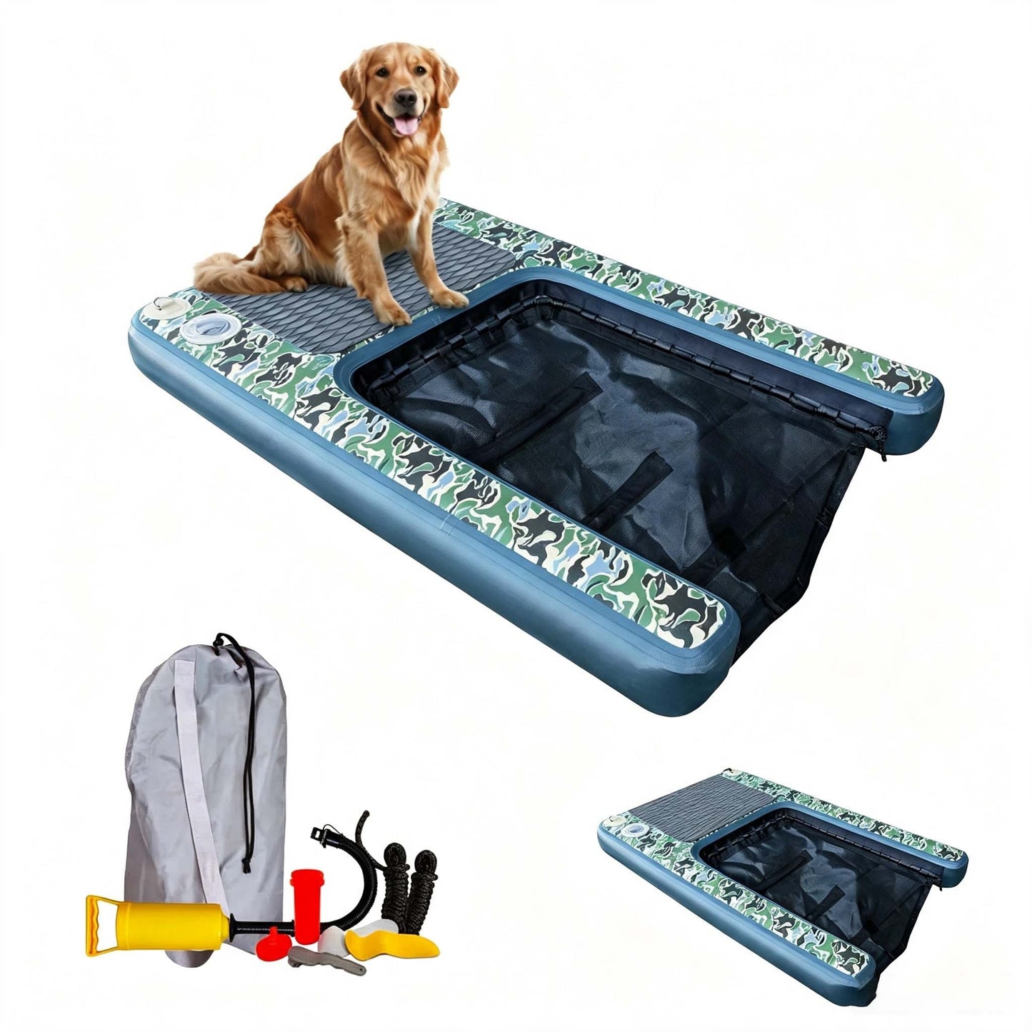 Inflatable Dog Water Access Ramp